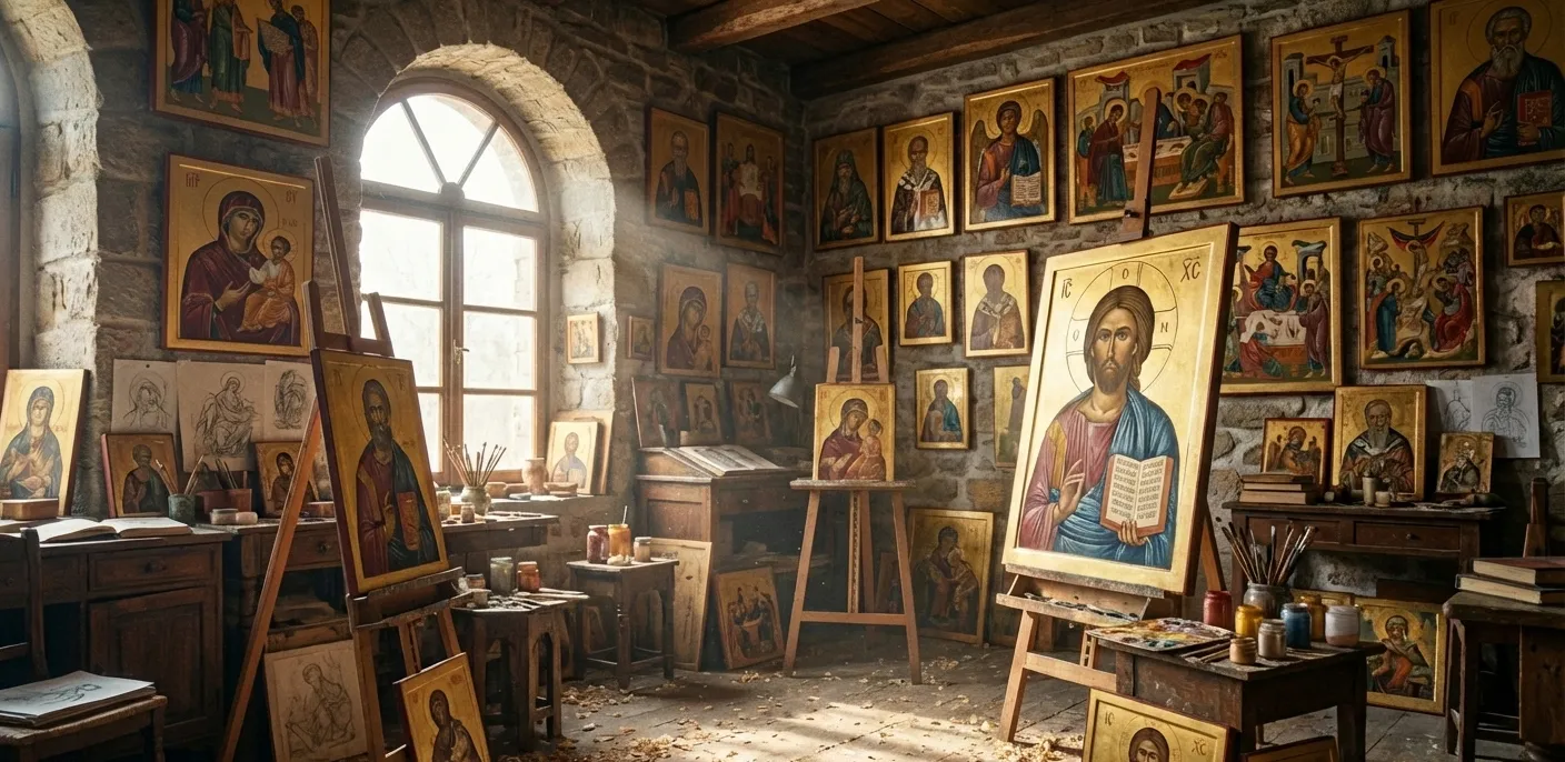 Το Εργαστήριο Αγιογραφίας μας
